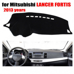 Bil Instrumentbräda Covers Matta För Mitsubishi Lancer Fortis 2013 Vänster Hand Kör Beställnings Dashmat Bil