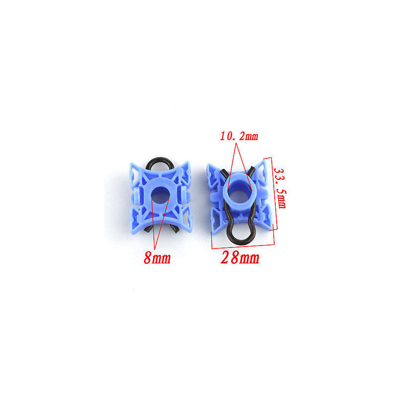 2x För Volvo S60 S80 V70 V90 Xc90 Fönster Regulator Guide Glidning Blockera Clips Bil Tillbehör