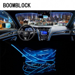 Boomblock 1 St Bil 3d Led Ljus Neon Lampor 12v För Opel Astra H G J Volvo S60 V70 Xc90 Xc60 Citroen C5 C4 C3 Subaru