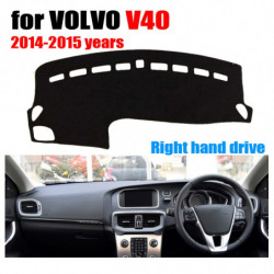 Bil Instrumentbräda Covers Matta För Volvo V40 20142015 år Rätt Hand Kör Dashmat Vaddera Rusa Omslag Bil Instrumentbräda