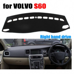 Bil Instrumentbräda Covers Matta För Volvo S60 20102015 år Rätt Hand Kör Dashmat Vaddera Rusa Omslag Bil Instrumentbräda