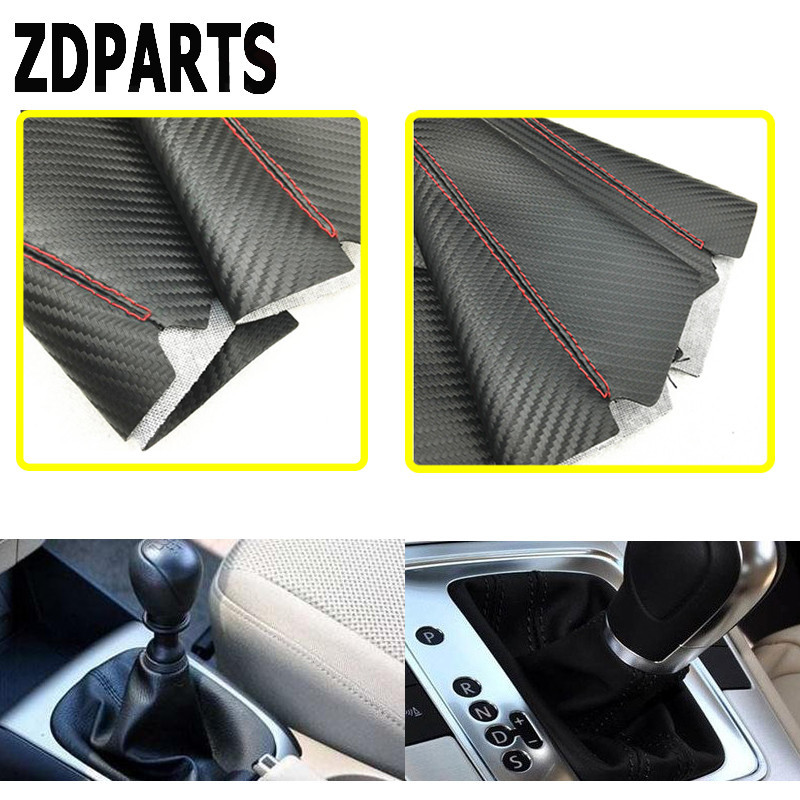 Zdparts Bil Kol Fiber Läder Redskap Covers För Skoda Octavia A5 A7 2 Snabb Fabia Yeti Utmärkt Volvo V70 Xc60