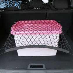 Nylon Bil Bak Frakt Netto Trunk Lagring Arrangör Netto För Volvo S40 S60 S80 S90 V40 V60 V70 V90 Xc60 Xc70 Xc90