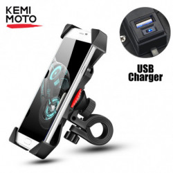 Motorcykel Telefon Montera Hållare Med Usb Laddare Hamn Universell För Yamaha Mt07 07 För Honda Afrika Tvilling