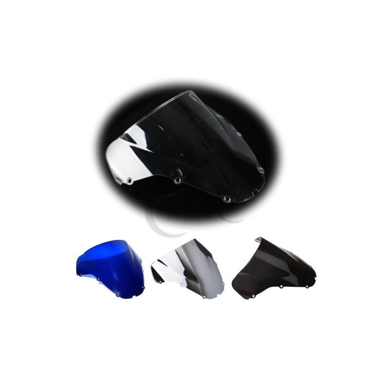 Pmma Dubbel Bubbla Vindskydd Vindruta För Honda Cbr 929 Rr 900rr 0001