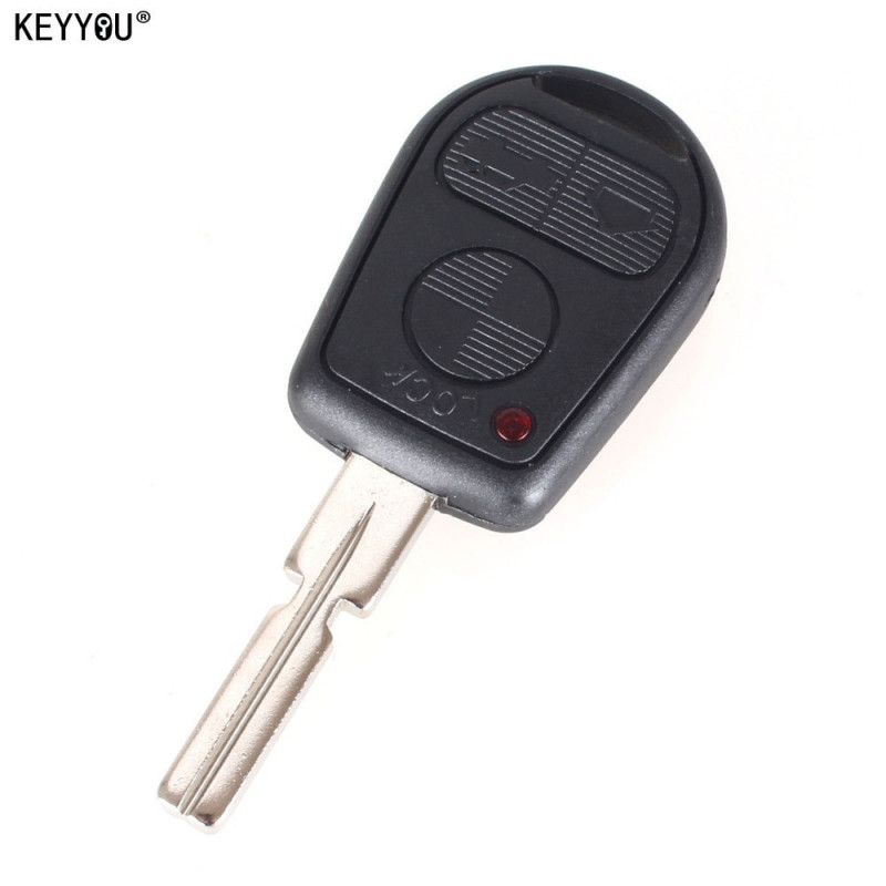 Keyyou 10 St Massa 3 Knapp Avlägsen Nyckel Skal Passa För Bmw E31 E32 E34 E36 E38 E39 E46 Z3 Z4 Fall Fob 3 Btn