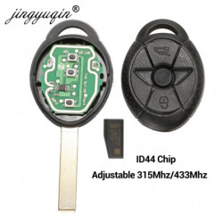 Jingyuqin 2 Knappar Ews Bil Avlägsen Kontrollera Nyckel Fob Fall För Gammal Bmw Mini Tunnbindare S R50 R53 315mhz