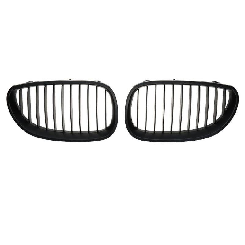 2pcs Matte Svart Njure Galler För Bmw E60 E61 520d 520i 523li 525li 530li