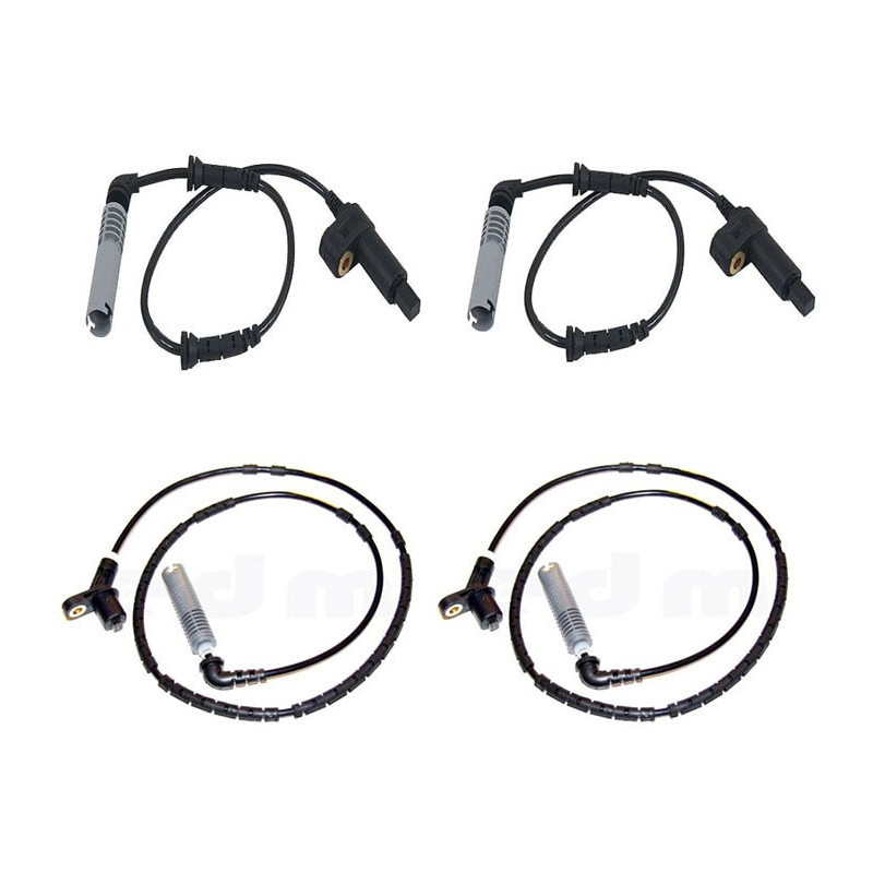 4pack Främre Bak Vänster Rätt Hjul Magmuskler Hastighet Sensor För Bmw E46 323i 325i 328i 330i M3