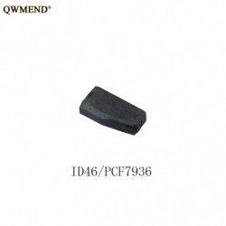 Qwmend Tom Inte Kodad Bil Nyckel Transponder Chip För Honda Hyundai Kia Mitsubishi Nissan Citroen Peugeot Id46