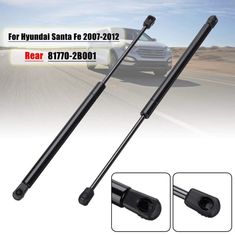 2pcs Bak Baklucka Hiss Stöder Struts Shocks För Hyundai Santa Fe 2007 2008 2009 2010 2011 2012 817702b001