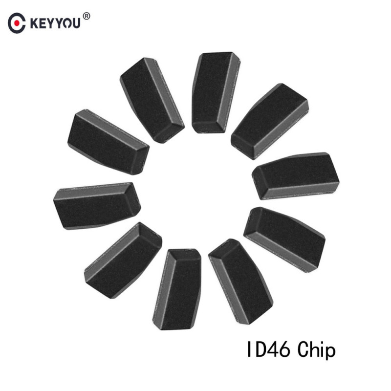 Keyyou 10x Tom Id46 Pcf7936 Chip Bil Nyckel Transponder Chip För Honda Hyundai Kia Mitsubishi Nissan Citroen Peugeot