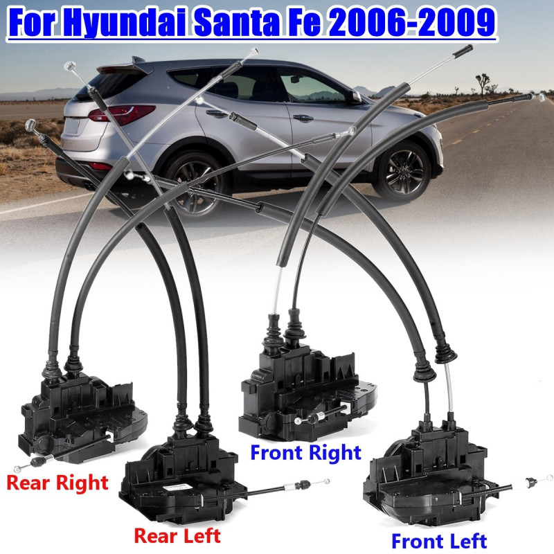 1 St Främre Och Bak Vänster Rätt Sida Kraft Dörr Låsa Actuator För Hyundai Santa Fe 20062009 813202b010 814202b000