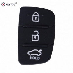 Keyyou 3 Knapp Sudd Silikon Nyckel Vaddera Omslag Fall För Hyundai Ix35 Mistra Sant Smart Avlägsen Bil Nyckel