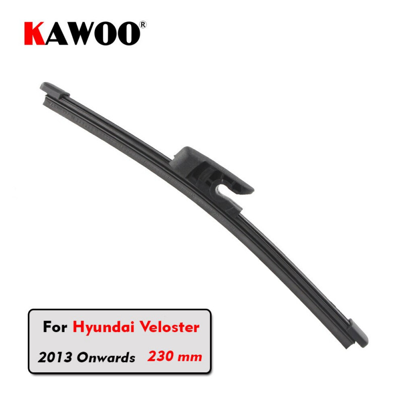 Kawoo Bil Bak Torkare Blades Tillbaka Fönster Vindrutetorkare Ärm För Hyundai Veloster Halvkombi 2013 Onwards230mm