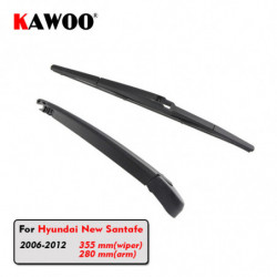 Kawoo Bil Bak Torkare Blades Tillbaka Fönster Vindrutetorkare Ärm För Hyundai Santafe Halvkombi 20062012 355mm