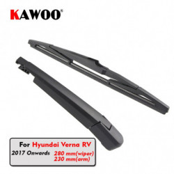 Kawoo Bil Bak Torkare Blades Tillbaka Fönster Vindrutetorkare Ärm För Hyundai Verna Rv Halvkombi Framåt 280mm