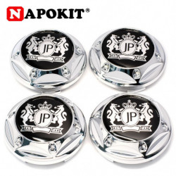 4pack 68mm Jp Korsning Producera Vip Logotyp Emblem Bricka Omslag Bil Nav Keps För Honda Bmw Audi Vadställe Volkswagen