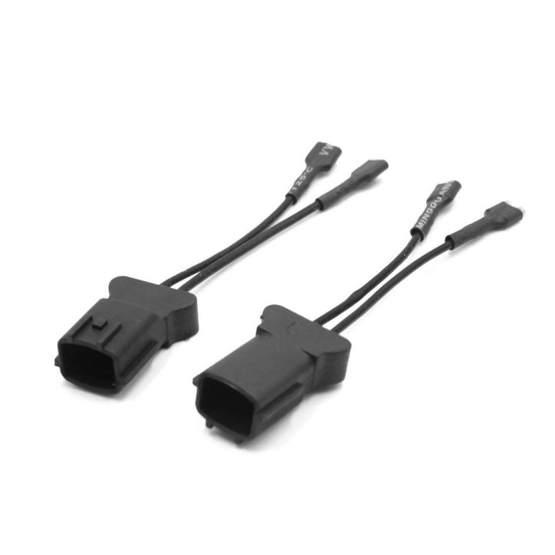 Uxcell 2pcs Plast Bil Horn Högtalare Adapter Ledningar Sele Hårpiska Uttag För Hyundai