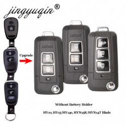 Jingyuqin 2 3b Nyckel Fall För Hyundai Tucson Gammal Elantra 2003 Santa Fe Nf Örn Terracan Utan Batteri Hållare