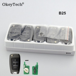 Okeytech 5pcs Massa B25 Kd Avlägsen Nyckel B Serier 3 Knappar Avlägsen Kontrollera Keydiy För Kd Mini Kd900