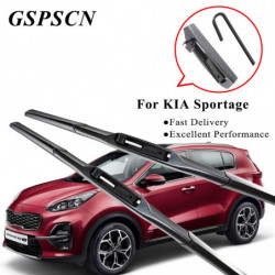 Gspscn Hybrid Torkare Blades För Kia Sportage Bil Vindskydd Torkare Blad Uppsättning Passa Krok Vapen Modell