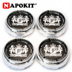 4pack 66mm Bil Styling 3d Jp Korsning Producera Bil Hjul Nav Keps Omslag Emblem För Lada Volkswagen Nissan Toyota