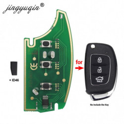 Jingyuqin 433mhz Avlägsen Nyckel Krets Styrelse För Hyundai Ix35 Ix25 Ix45 Elantra Santa Fe 2013 Transponder