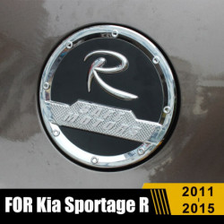 Magmuskler Exteriör Bil Olja Bränsle Tank Gas Keps Omslag Trimma Sticker För Kia Sportage R 2011 2012 2013 2014