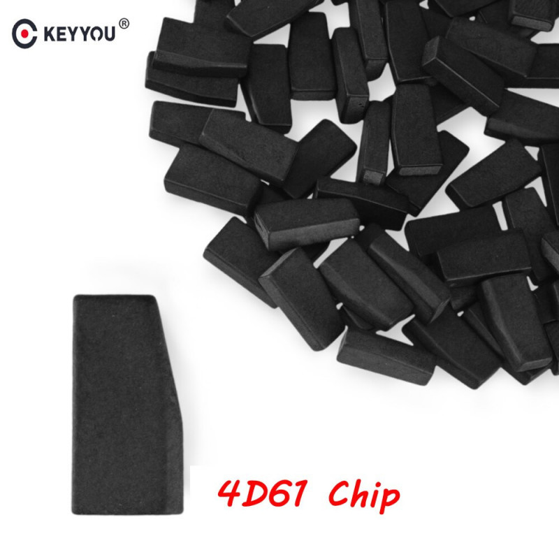 Keyyou 10x 20x Bil Nyckel 4d61 Chip Nyckel Startspärr Transponder Chip Id4d61 T19 Id4d61 Id4d61 För Mitsubishi