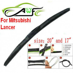 Bil Torkare Blad För Mitsubishi Lancer Storlek 20 Tum 17 Tum Mjuk Sudd Vindskydd Torkare Blad 2pcs Par Deflektor