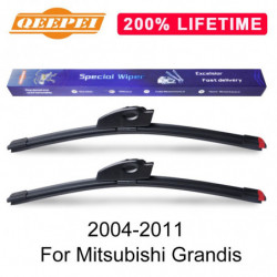 Qeepei Byta Ut Torkare Blad För Mitsubishi Grandis 20042011 Silikon Sudd Vindskydd Vindruta Torkare Bil Bil