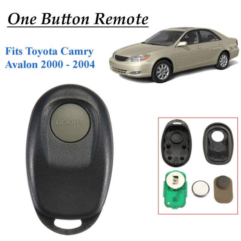 Bil Ett Knapp Avlägsen Nyckel Kontrollera Keyless 303mhz För Toyota För Camry För Avalon 2000 2001 2002 2003