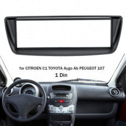 1 Dån Bil Stereo Radio Fascia Panel Tallrik Trimma Utrustning Ram För Citroen C1 För Toyota Aygo Ab För Peugeot