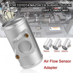 63 70 76mm Bil Luft Strömma Sensor Adapter Prestanda Luft Intag Meter Montera För Toyota Mazda 3 6 För Subaru