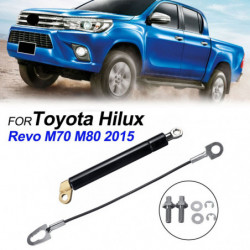 1 St Rostfri Stål Bak Baklucka Långsam Ner Chock Upp Hiss Gas Struts För Toyota Hilux Revo M70 M80 2015