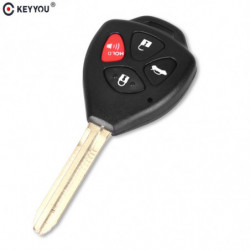 Keyyou 4 Knappar Avlägsen Bil Nyckel Skal Fall Fob För Toyota Camry 2007 2008 2009 2010 Avalon Corolla Matris