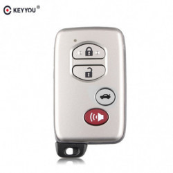 Keyyou Smart Avlägsen Nyckel Skal Fall Fob 2 3 4 Knappar För Toyota Rav4 Landa Kryssare Prado Camry Highlander