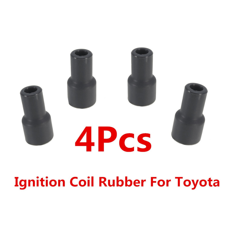 4pack Gnista Pluggar Keps Connector Tändning Spole Spolar Plugg Dricks Omslag Sudd 9091911009 90 919 11009 För