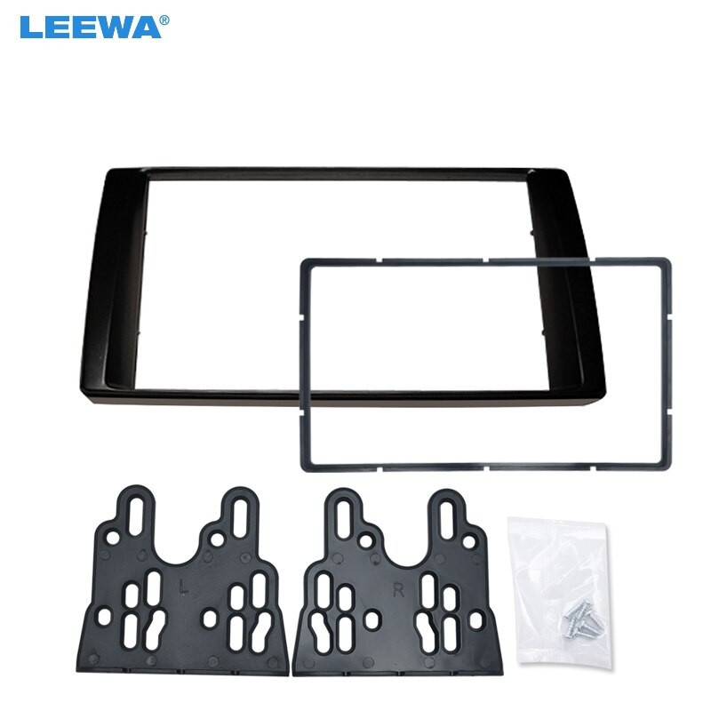 Leewa Bil Radio 2din Fascia Panel Ram Adapter För Toyota Camry American Stereo Tallrik Ram Installation Passa