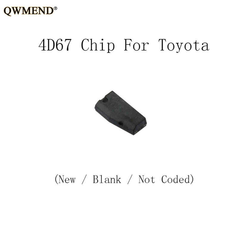 Qwmend Transponder Chip 4d67 För Toyota Camery Corolla Previa Reiz Krona Rav4 För Lexus P28 4d Id 67 Chip