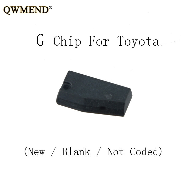 Qwmend G Transponder Nyckel Avlägsen Nyckel Chip För Toyota G Chip Transponder Tom Inte Kodad