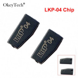 Okeytech 1 St Lkp04 Transponder Tom Chip Kol 128 Bit Cloneable Bil Nyckel Chip För Toyota H Tango Nyckel Lkp04