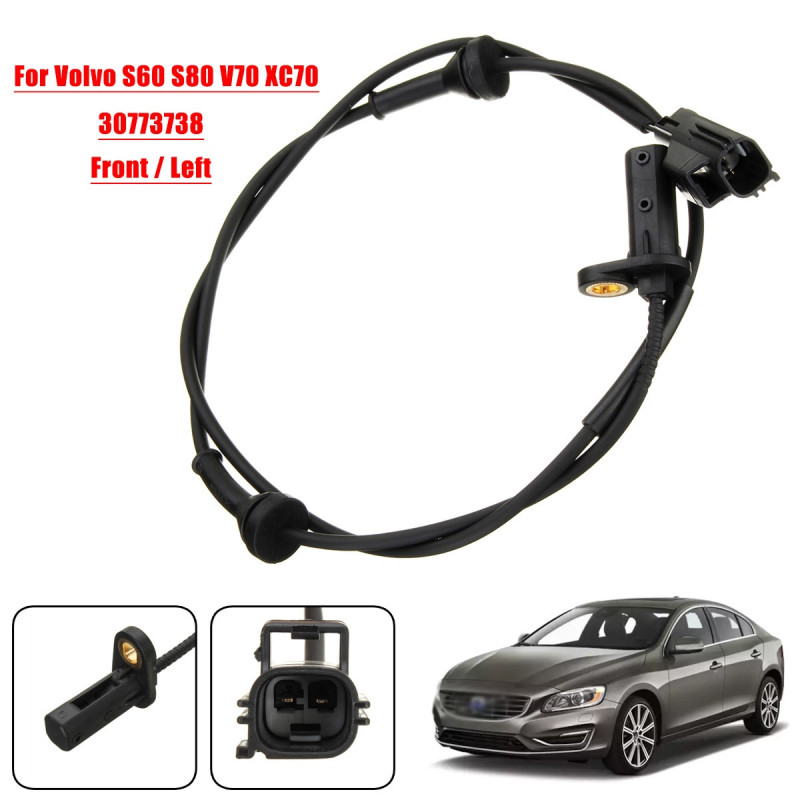 Bil Främre Vänster Hjul Hastighet Magmuskler Sensor För Volvo S60 S80 V70 Xc70 1997 1998 1999 2010 30773738