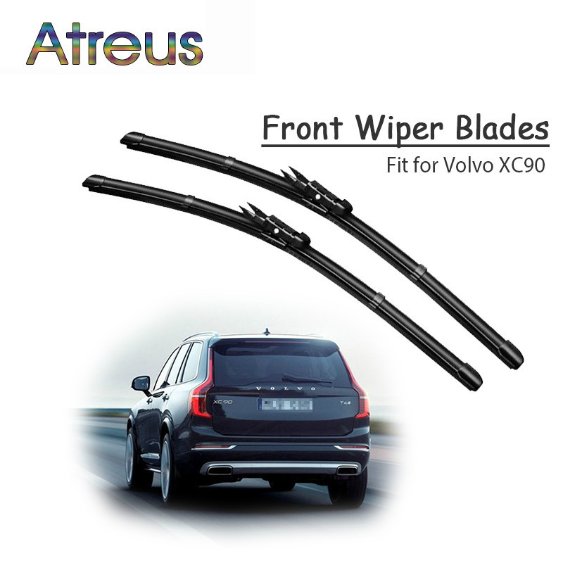 Atreus 2pcs Lång Liv Sudd Främre Torkare Blades För Volvo Xc90 20022014 Tillbehör