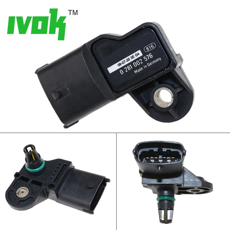 Karta Sensor Lyft Tryck För Cummins Kamaz Volvo Vadställe Renault 0281002576 0 281 002 576 3968437 201149033