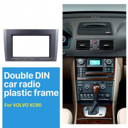 Seicane Dubbel Dån Bil Radio Fascia För Volvo Xc90 Dvd Panel Trimma Rusa Audio Passande Adapter Bil Stereo Radio