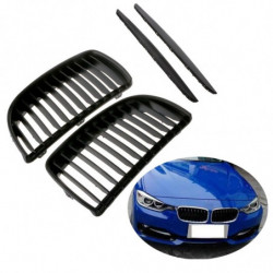 Dum Svart Främre Njure Grill Galler För Bmw E90 E91 Salong 20052008 4d