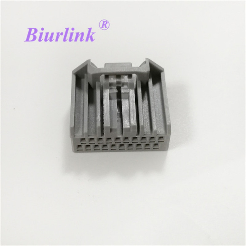 Biurlink 20 Stift Connector Aux Kabel Omvänd Backning Adapter Hamn För Honda Crv Bevilja Stad Jade