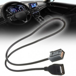 Varumärke Aux Usb Kabel Adapter Mp3 Fil Adapter Tråd För Honda Medborgerlig Jazz Crv Bevilja Crz 2008 Framåt